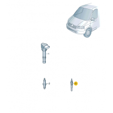 Свеча накала 2010>>> BOSCH 0250403009