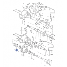 Сальник полуоси VAG 291501317F