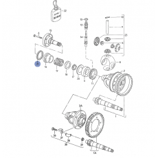 Сальник полуоси VAG 084409189C