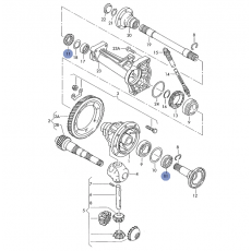 Сальник КПП дифференциала VAG 016409399B