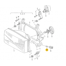 Лампочка габаритов 4W Hella 8GP002067-121