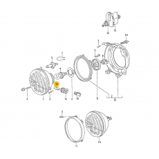 Лампочка габаритов 4W Hella 8GP002067-121