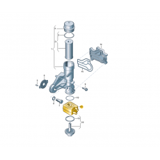 Масляный радиатор MAHLE CLC45000S