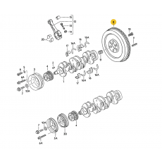 Маховик VAG 068105269F Б/У