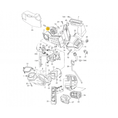 Моторчик печки передний после 96 JP Group 1126101500