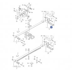 Сайлентблок в рессору VAG 2D0511181