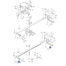 Сайлентблок в рессору VAG 2D0511171A