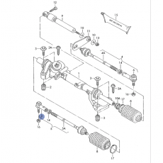 Рулевой наконечник D=18 R TRW JTF210