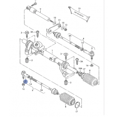 Рулевой наконечник D=18 L 70-S-002792>> LEMFOERDER 1454902