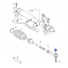 Рулевой наконечник D=14 L BAW 701419811A