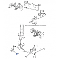 Рулевой наконечник для регулируемой тяги 83->> LT 28-35 R LEMFOERDER 1028001