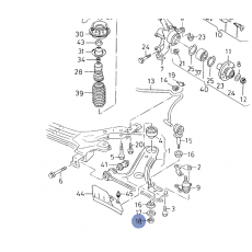 Рулевой наконечник гайка M12 VAG N90635001