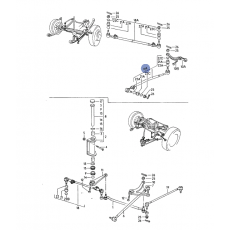 Рулевая тяга правая нерегулируемая LT 28-35 NK 5004721