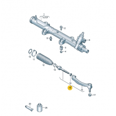 Рулевая тяга в сборе R Teknorot V-731733