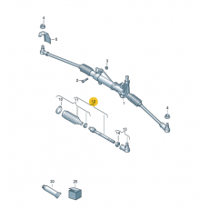 Рулевая тяга VAG 2E0713491