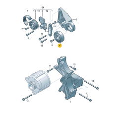 Ролик обводной большой Gates T36461