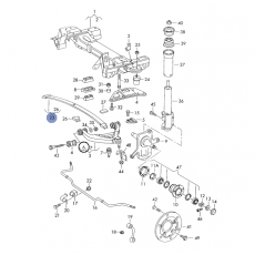 Рессора передняя 1 лист S&K GMBH SK2950035-02