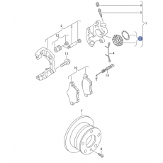 Ремкомплект суппорта заднего LT-28 Ate VAG 2D0698471B