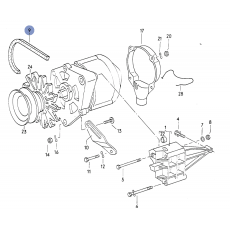 Ремень ГУР 13x800 83->>89 +V CONTITECH AVX13x800