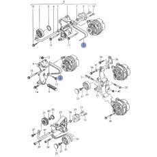 Ремень генератора поликлиновый 93->> +AAC Dayco 6PK923