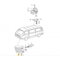 Поворотник L тонированный DEPO 441-1510L-BE-VS