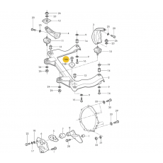 Подушка R болт М10х40 2.4 2.5 VAG N10234204