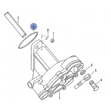 Резиновое кольцо под вакуумный насос VAG 075145117A