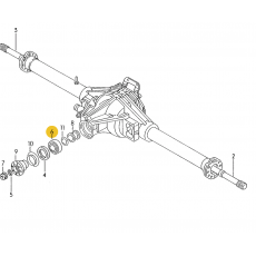 Подшипник хвостовика заднего моста LT35-55 VAG 291525193C