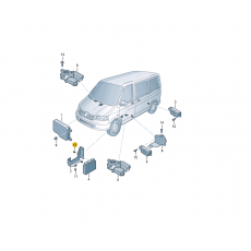 Предохранитель свечей накала болт М5X8 VAG N01412814