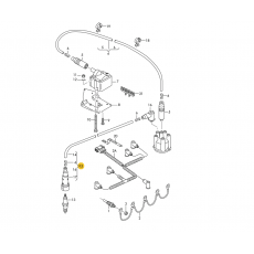 Провода для свечей накала 2.4 VAG 074972095C Б/У