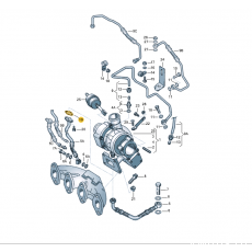 Прокладка возвратной магистрали VAG 028145757