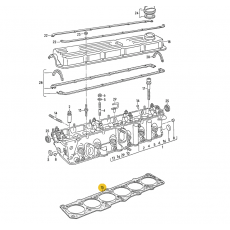 Прокладка головки блока 3 ^ GLASER H20569-20