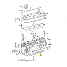 Прокладка головки блока 2 ^ 1,7D GLASER H12393-10