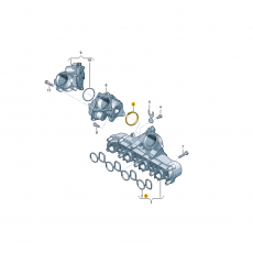 Прокладка клапана ОГ 2.0L VAG 03L129795