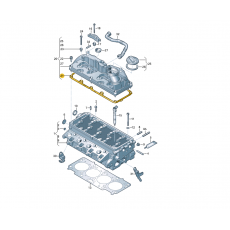 Прокладка клапанной крышки 2.0L Elring 898.600