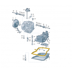 Прокладка масляного поддона АКПП MEYLE 1003210016