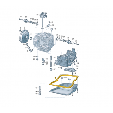Прокладка масляного поддона АКПП VAG 09K321370
