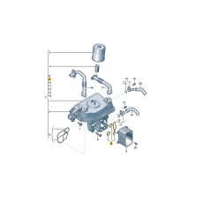 Прокладка масляного радиатора VAG 03L198070