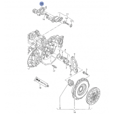 Пыльник КПП на вилку сцепления VAG 02A1417281