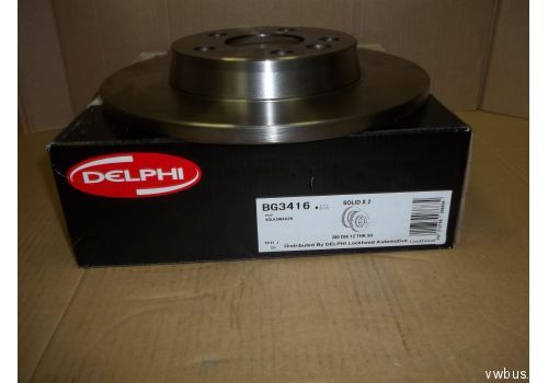 Диск тормозной задний R=15 96->> DELPHI BG3416