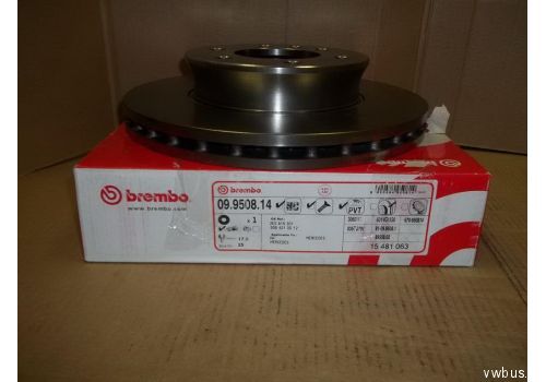 Диск тормозной передний BREMBO 09.9508.11