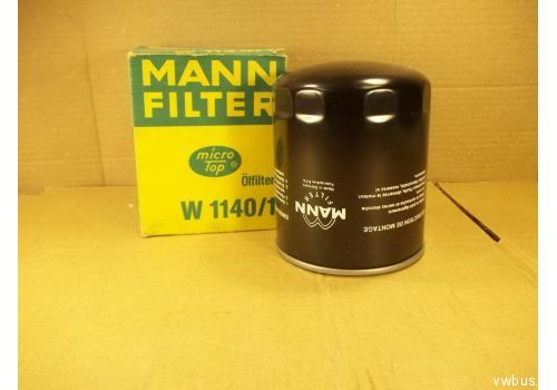 Фильтр масляный на CP MANN W1140/1