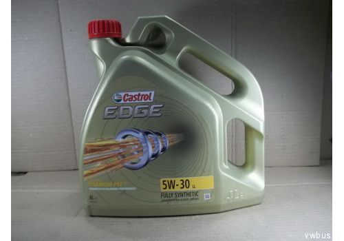 Моторное масло EDGE 5W30 4 л синтетическое Castrol 15669A