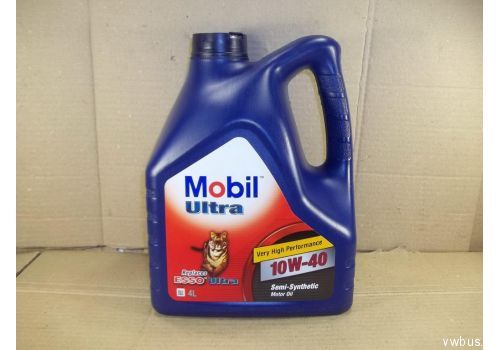 Моторное масло MOBIL ULTRA 10W40 4 л полусинтетическое Mobil 152624