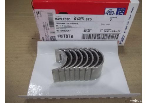 Вкладыши распредвала 1,9/2,5 1 штук GLYCO N147/4STD