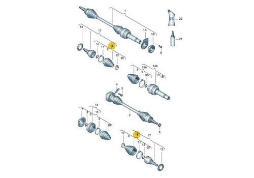 Пыльник на ШРУС наружный 1,9 GKN 305967