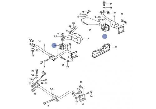 Подушка двигателя Febi 03688