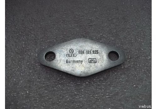 Клапан системы циркуляции ОГ заглушка VAG 038131925