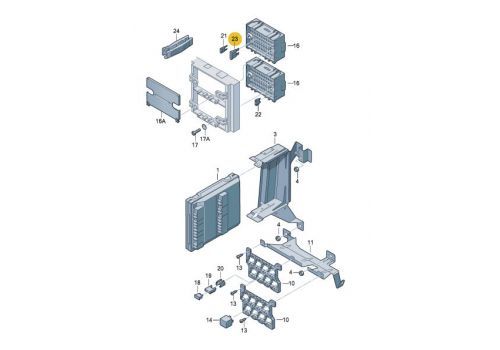 Предохранитель мини 5 A ALCA 670100