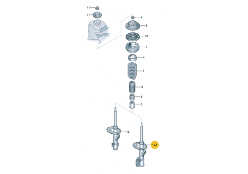 Амортизатор передний BILSTEIN 22-193032